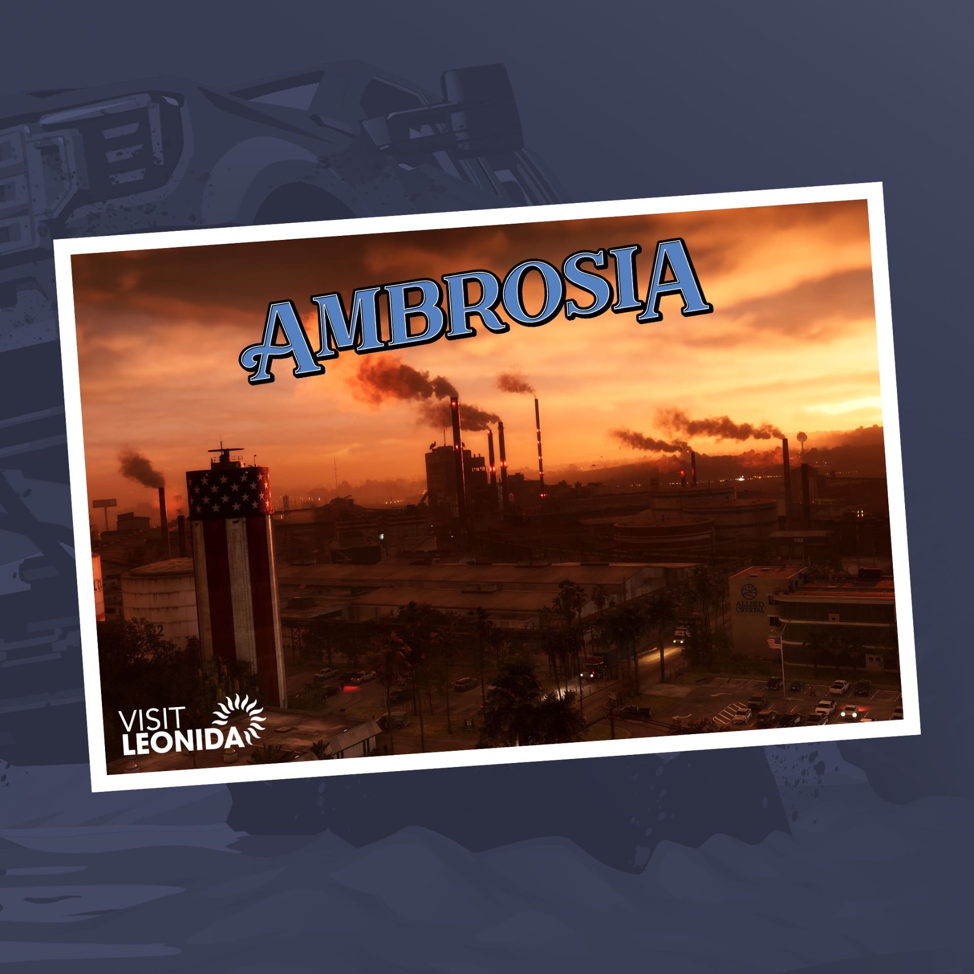Ambrosia - Postcard (Square)