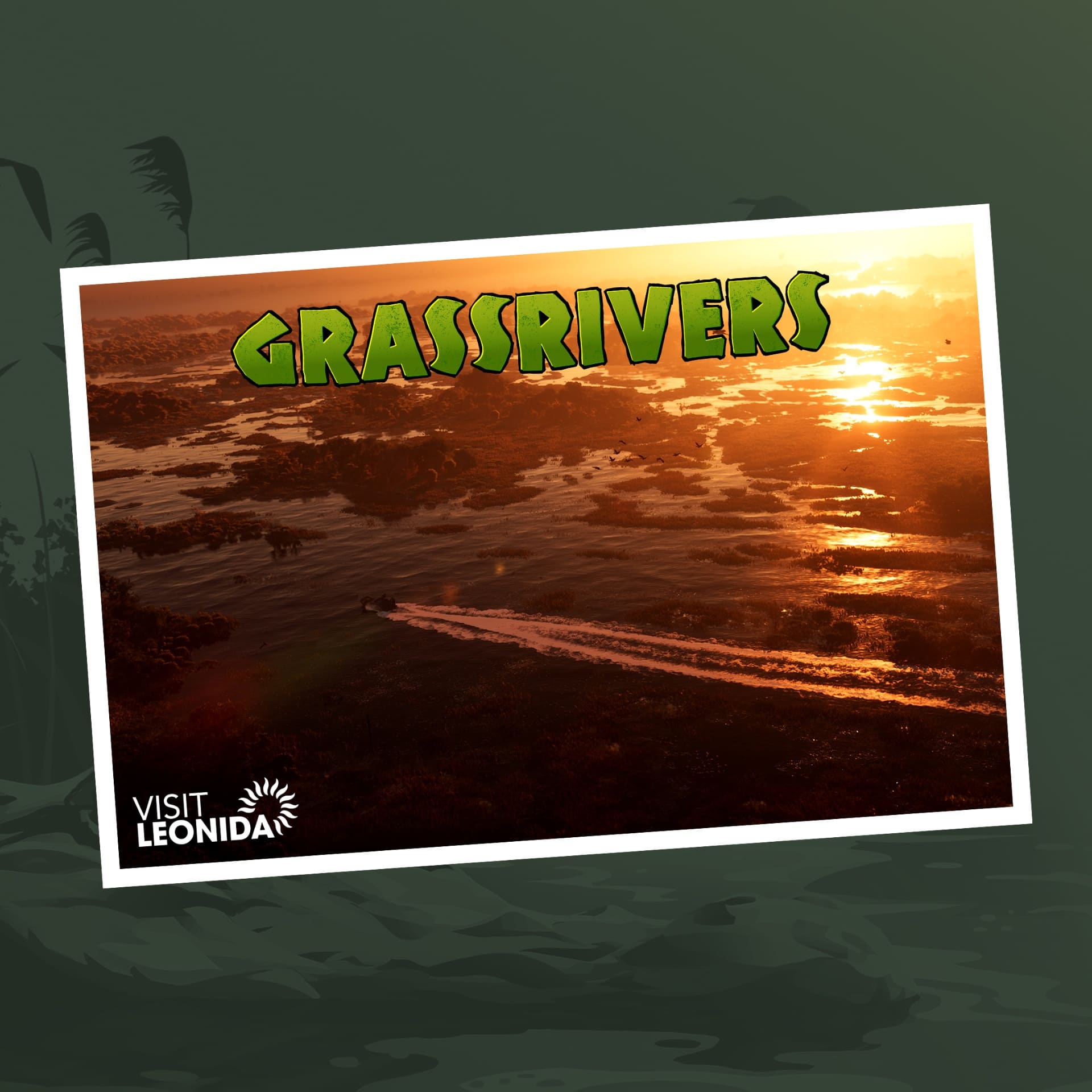 Grassrivers - Postcard (Square)
