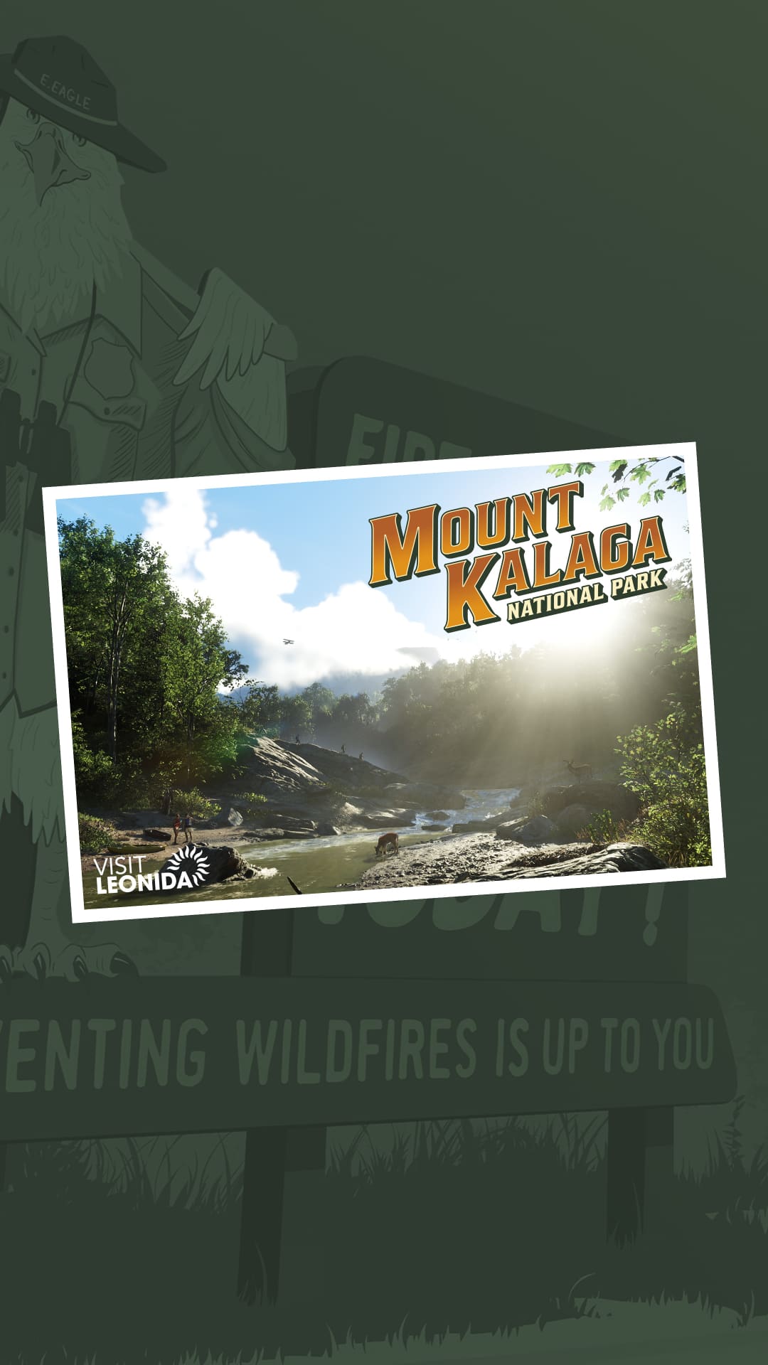 Mount Kalaga - Postcard (Portrait)